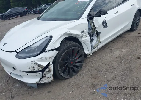 2021 Tesla Model 3 Performance Dual Motor All-Wheel Drive from USA, damaged, VIN 5YJ3E1EC4MF097329